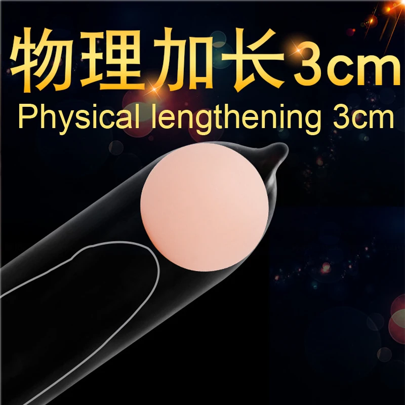 Reusable Ball Condoms Beads for Man Penis Extender Enlargement Penis Sleeve Intimate Sex Goods Penis Massager Cock Sleeve Balls