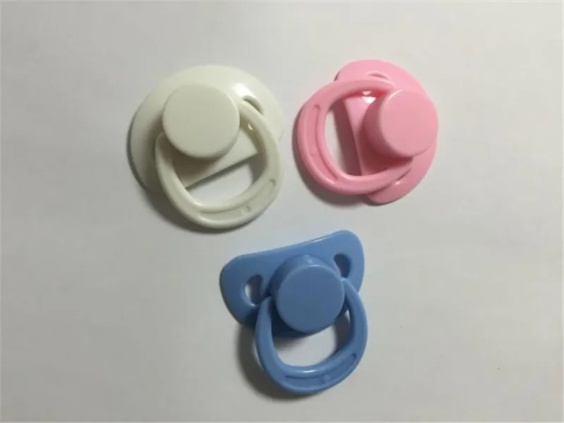 Good Quality  5cm Different Colour Magnet Pacifier For Reborn Baby Doll /Reborn Doll Hot Doll Accessory For Bonecas Reborn Doll