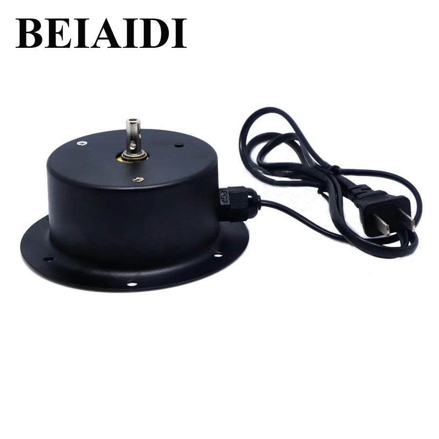 beiaidi bola de disco espelho rotativo de vidro espelho dj bola de reflexao suspensao para o natal e ano novo 25 rpm ac 220240v 01