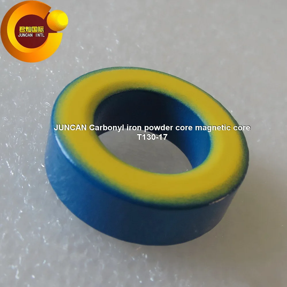 T130-17 High Frequency RF Carbonyl Iron Powder Magnetic Cores