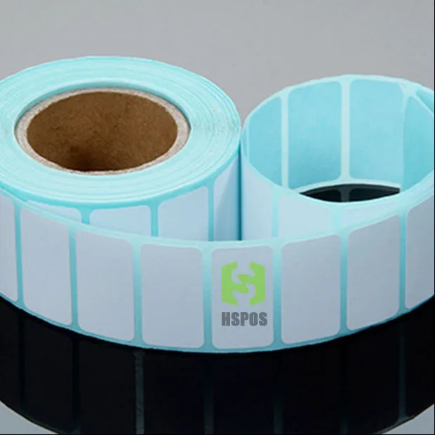 Self  adhesive thermal papers 40mmx30mm 500pcs one roll sticker barcode label for supermarket shipping labels can be custom logo