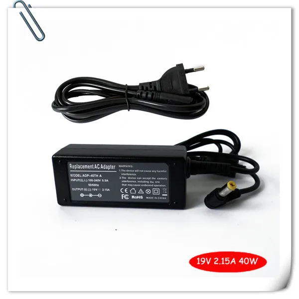 

For Acer Aspire One D255-2DQKK D255-2DQws D255-2DQrr AOD255 AC Adapter Charger cargador notebook caderno carregador