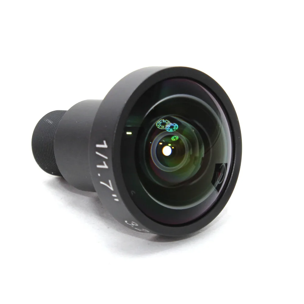 Obiettivo Fisheye M12 fisso da 12Megapixel (obiettivo 4K) obiettivo Fisheye 12MP 3.2mm 160 gradi per telecamera CCTV IP 4K o azione sportiva 4K DV