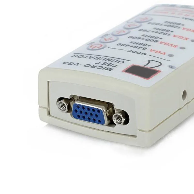 Portable VGA Signal Generator SVGA/XGA 60HZ For LCD CRT Display Monitor Tester USB Cable VGA SVGA XGA