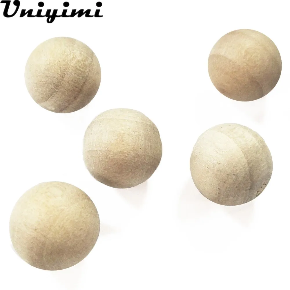 

1000Pcs/Lot Natural Color Round Wood Beads Ball No Hole Wooden Balls 8MM DIY Findings Crafts For Jewelry Making Accessories