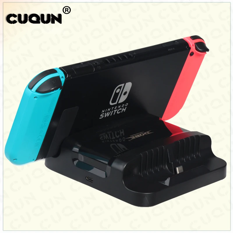 2 in 1 Dual Charging USB Dock Station Stand Holder Storage Multi Fast Charging Charger For Nintend Switch Joy-Con N-Switch