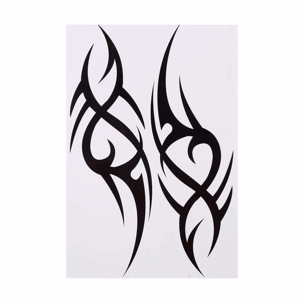 Tatuajes Temporales 3D para hombres, tatuajes temporales a prueba de agua, pegatina de arte para brazo, pierna, papel falso, 2020