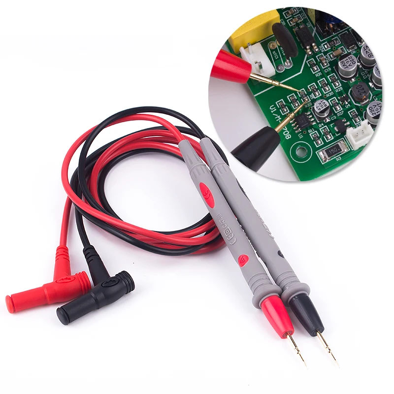 Universal Multimeter Probe Test Leads Pin for Digital Multimeter Needle Tip MultiMeter Tester Lead Probe Wire Pen Cable 20A1000V