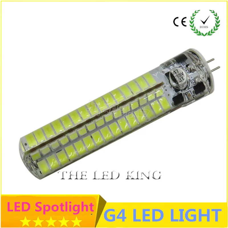 1X Light G4 LED Spotlight 3014 SMD 3W/5W/9W/12W/15W/21W 24 32 48 64 104LEDs 152 AC 220V Replace 30-80W Silicone Body lamp Light