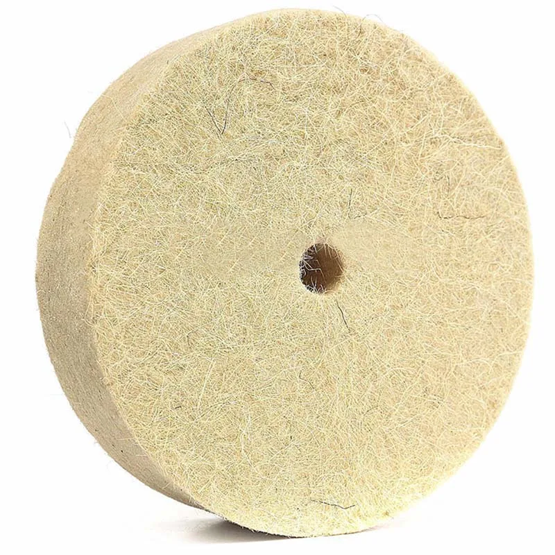 4inch Wool Felt Polishing Buffing Wheel Polisher Disc Pad Rotary Tool 100x20mm