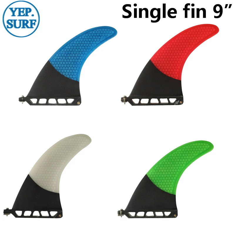 

Surf Longboard single Fins 9" Surf Fin 4 color Fin Surfboard Fin 9 Length