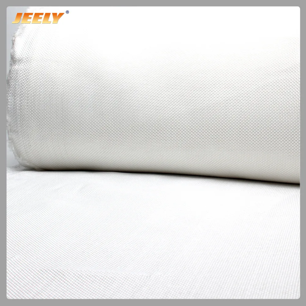 Jeely 200D 90g/m2 Plain UHMWPE Woven Fabric Raw White Cut-Resistant Cloth 1 square meter