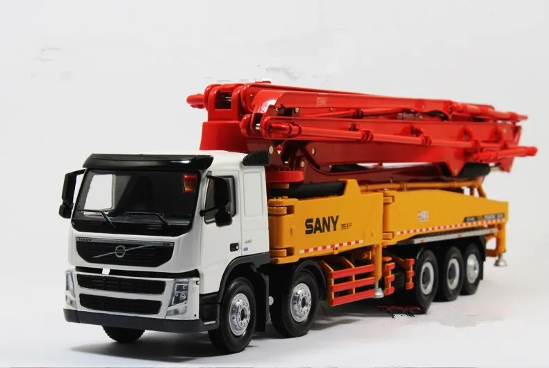 

Collectible Alloy Model Toy Gift 1:50 Scale SANY 62m Concrete Pump Truck Vehicles Engineering Machinery DieCast Toy Model