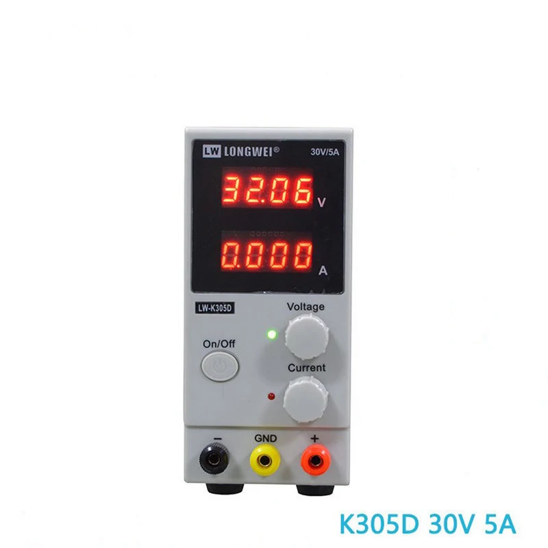 

Источник питания K305D, 30 В, 5 А, постоянный ток, регулируемый лабораторный цифровой переключатель с ЖК-дисплеем