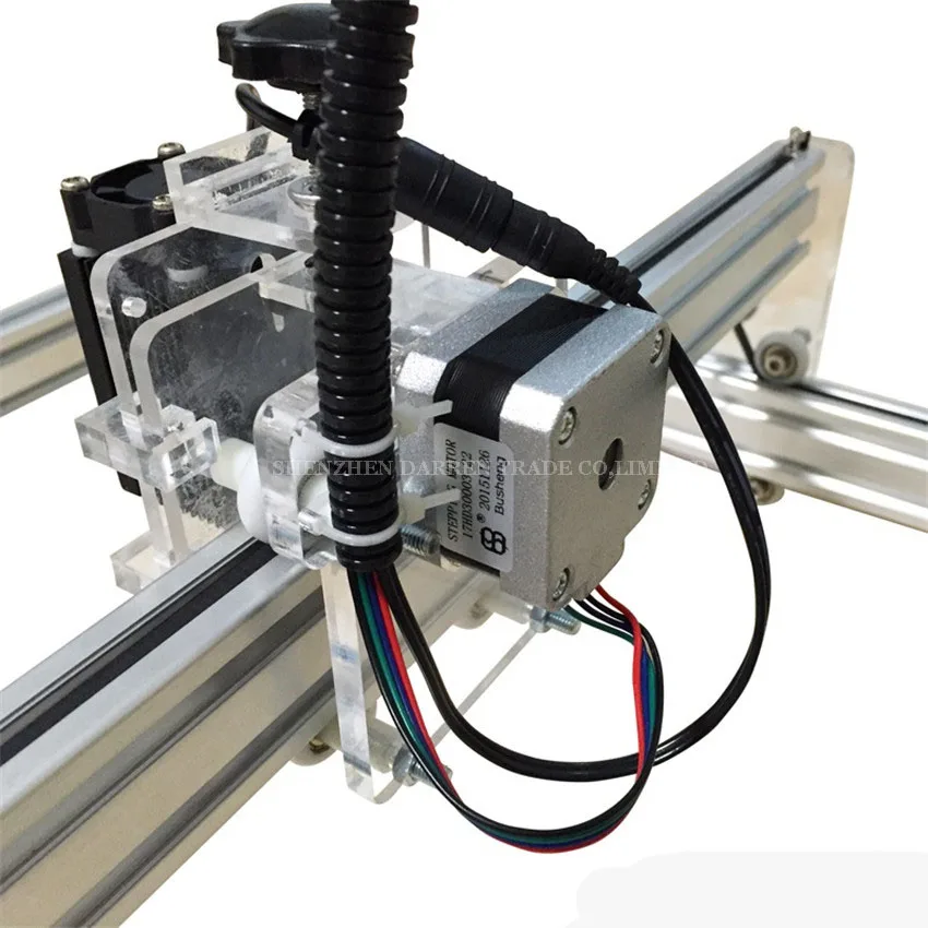 1PC 200mw laser maschine, DIY laser carving maschine, große gravieren bereich, 35*50cm Senior aluminium dicke acryl