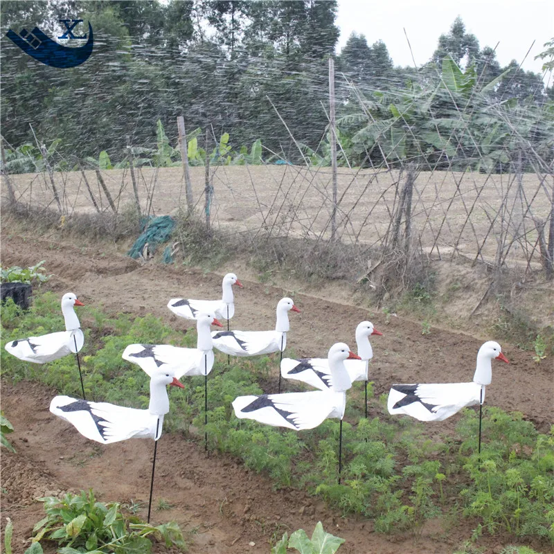 

Outdoor Hunting Plastic Snow Goose Decoy Windsock, New Arrival, Wholesale