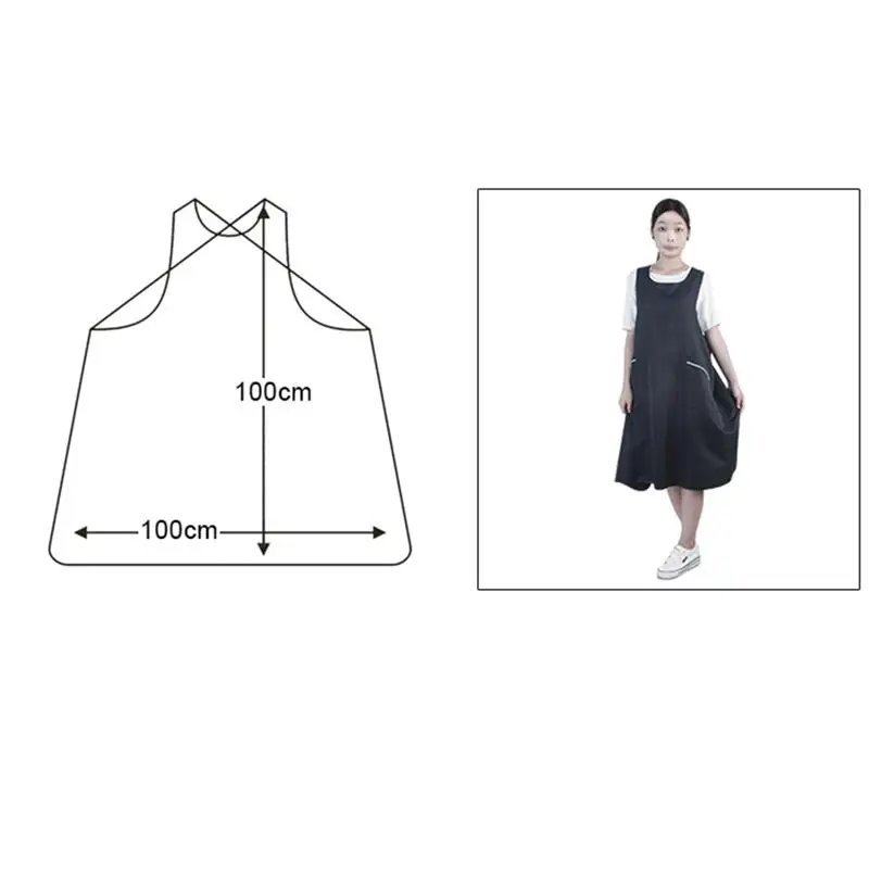 Practical Fashionable Professional Washable Hair Salon Hairdressing Apron Hairdresser Cloth Barber Hair Uniform Barbers Aprons