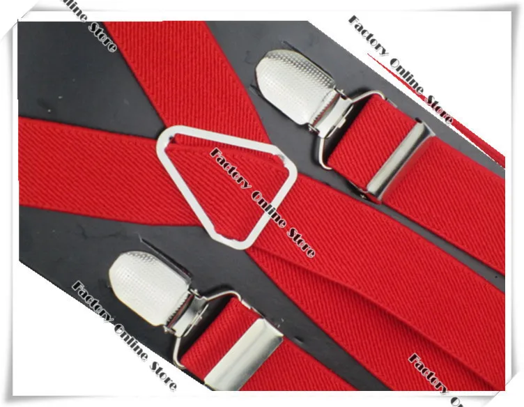 BD002-M size New Kids Suspenders High quality  4 clips-on braces  for 6-16 years boys and girls free shipping