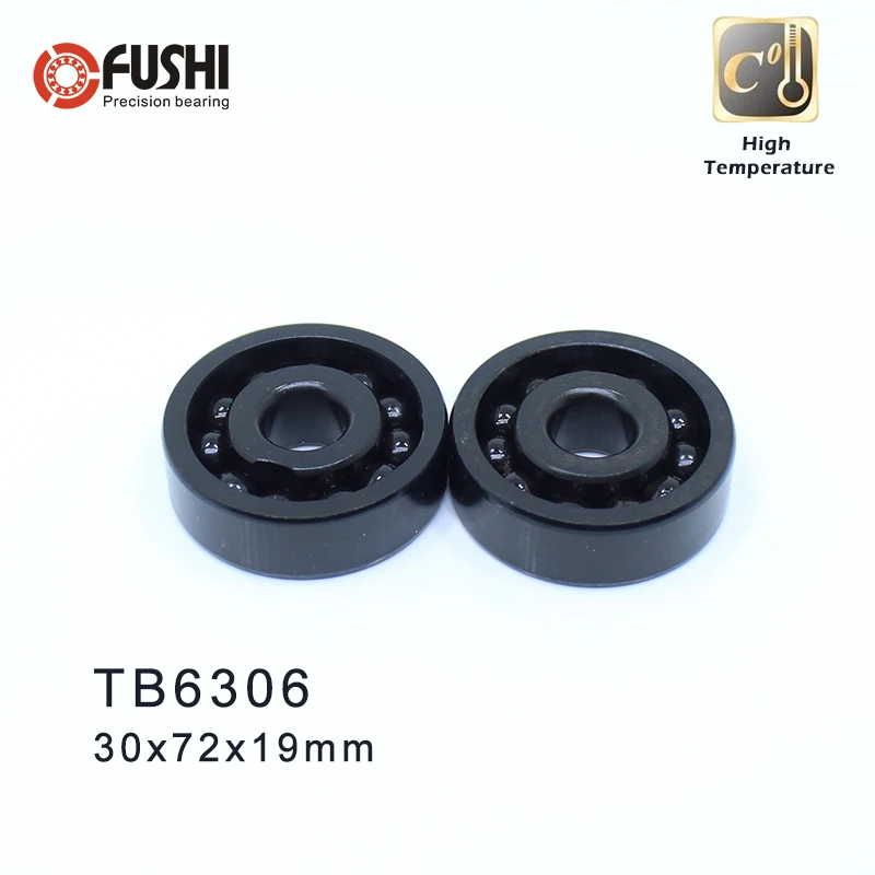 

6306 High Temperature Bearing 30*72*19 mm ( 2 Pcs ) 500 Degrees Celsius Full Ball Bearings