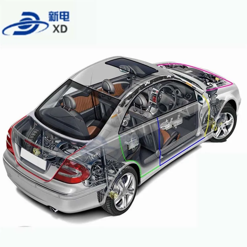 For Zotye Z300 Sedan Door Side Clearance Rubber Seal Car Door Sealing Strip Epdm Rubber Sealing Strip Sound Insulation