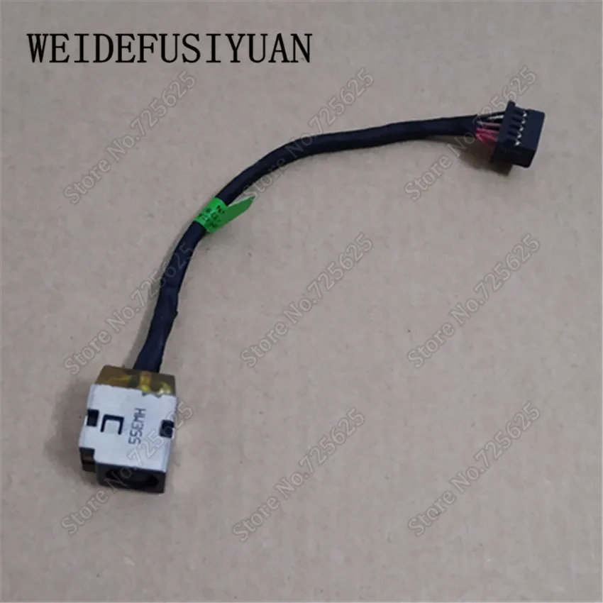 

10pcs/lot AC DC in Power Jack w/Cable Replacement for HP ZBOOK 15 17 G1 G2 Series 727819-FD9