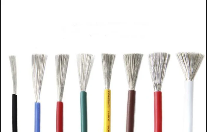 5 M/lotto 18AWG Silicone Ad Alta Temperatura filo Conduttore 150/0. 08mm AWG18 In Rame Stagnato Cavo