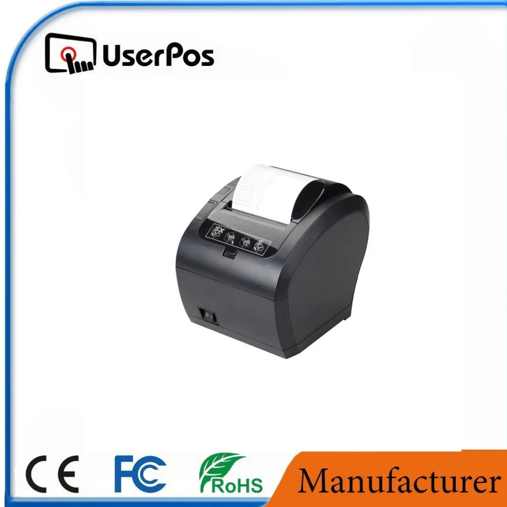 High printing speed 80mm thermal printer/LAN+USB+RS232 /pos system accessories POS Thermal Printer