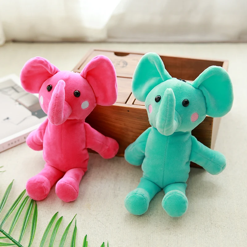 New Cotton Elephant Cute Animal Toy cotton filling Folding Shopping Bag Eco Friendly Ladies Gift Foldable Reusable Bag