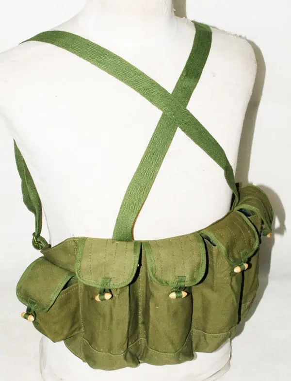 Surplus Militray Chinese Tpye 81 AK Chest Rig Ammo Pouch - CN006