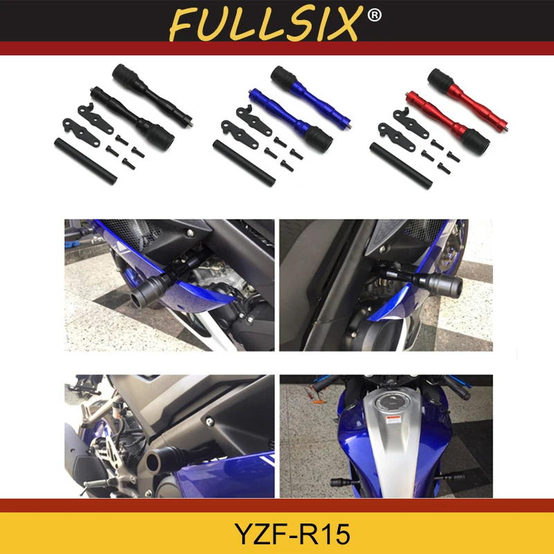 

FOR YAMAHA YZF-R15 R 15 V3.0 V3 VVA 2017-2019 motorcycle Fairing Guard Falling Protection Crash Pad Protector