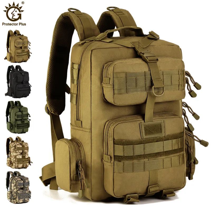 Mochilas tácticas de gran capacidad para hombre, bolsas de viaje de escalada, nailon 1000D, Trekking al aire libre, Camping, bolsa de caza, 30l