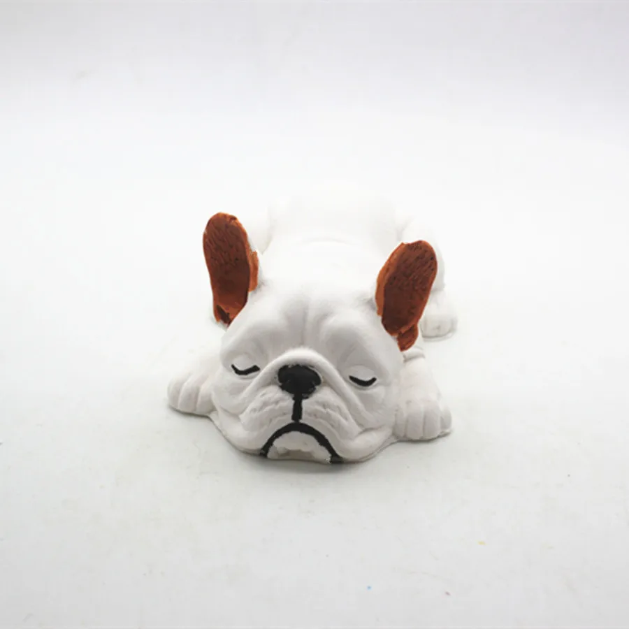 3D stereo mousse molds bulldog puppy cake decorated with baked chocolate molds