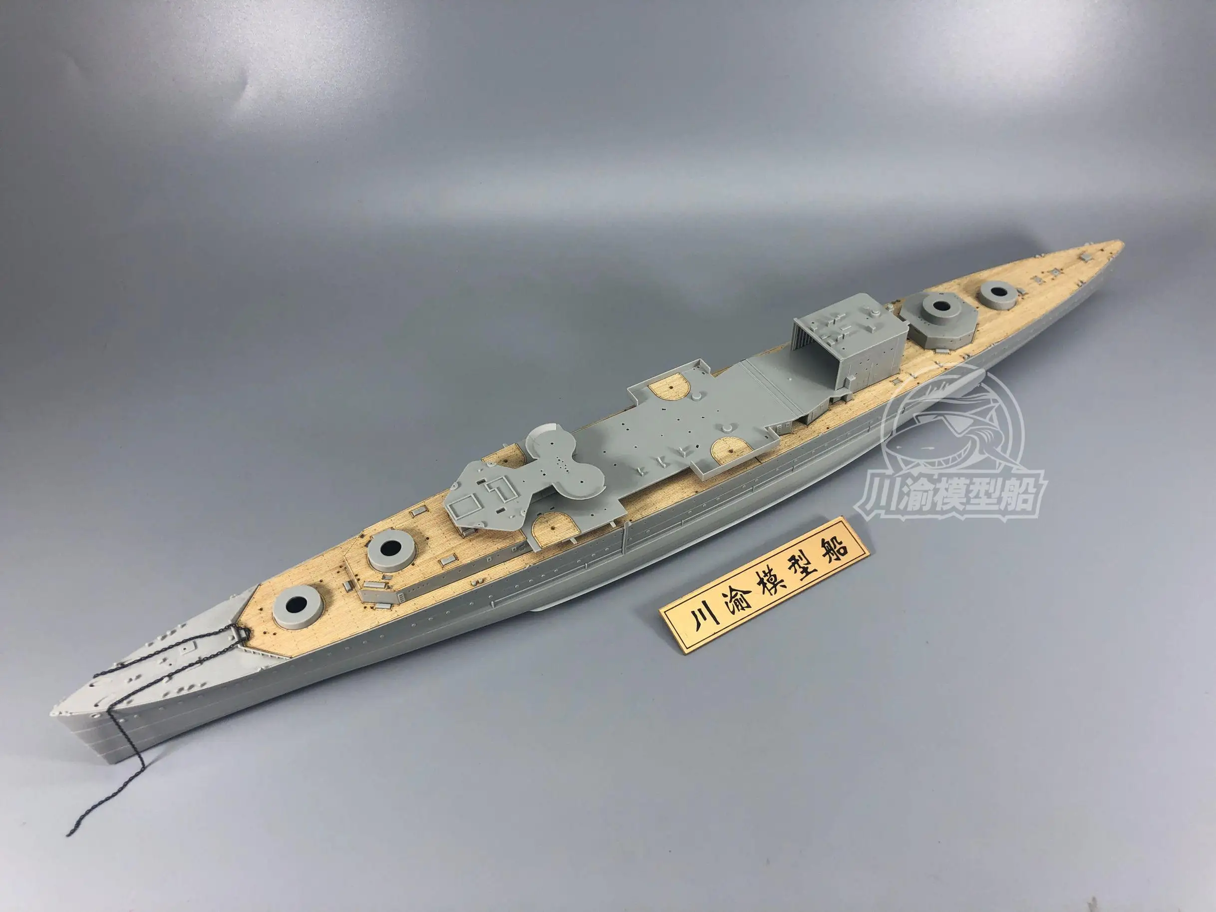 Strato di mascheratura del ponte in legno in scala 1/350 per trombettista 05353 HMS kit modello di nave della cornovaglia TMW00032