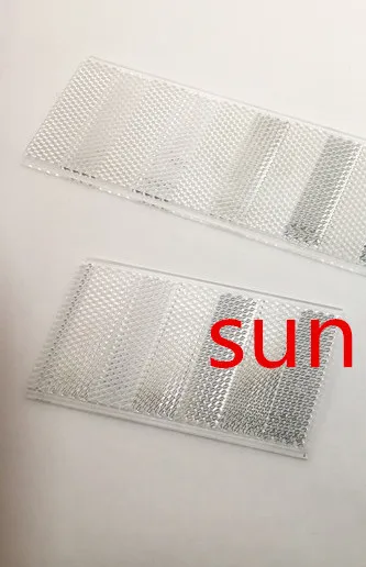 كهروضوئي التبديل عاكس/ضوء السلامة الستار عاكس/الاستشعار عاكس لوحة 50*55 مللي متر 520*55 مللي متر مخصصة عاكسات