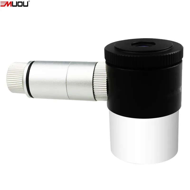 

MUOU 1.25" Illuminated Eyepiece Plossl 12.5mm Double Line Crosshair Reticle Eyepiece 4 Plossl Design 40 De FOV Telescope guided