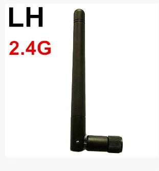 2.4G wifi wireless dipole foldable antenna 2dBi RP SMA male strong signal receving module antenna 2400M