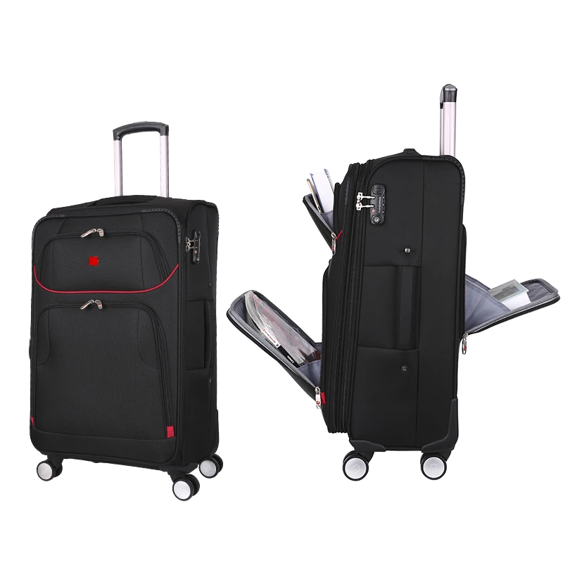 Zakelijke 20/24 Inch Hoge Kwaliteit Multifunctionele Reisbagage Mannen Hand Trolley Boarding Koffer Grote Capaciteit Rolling Bagage