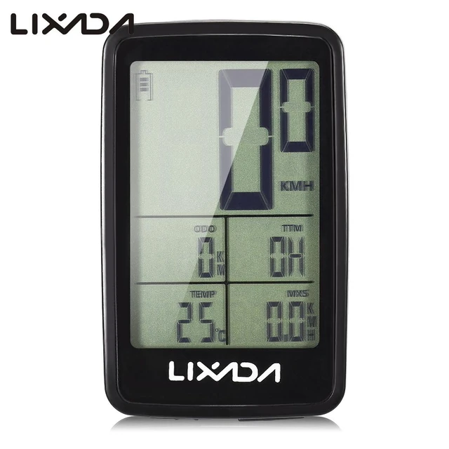 Lixada Wireless Bike Cycling Computer USB Rechargeable Bicycle Speedometer Odometer Meter Odometer Bicycle Computer AliExpress