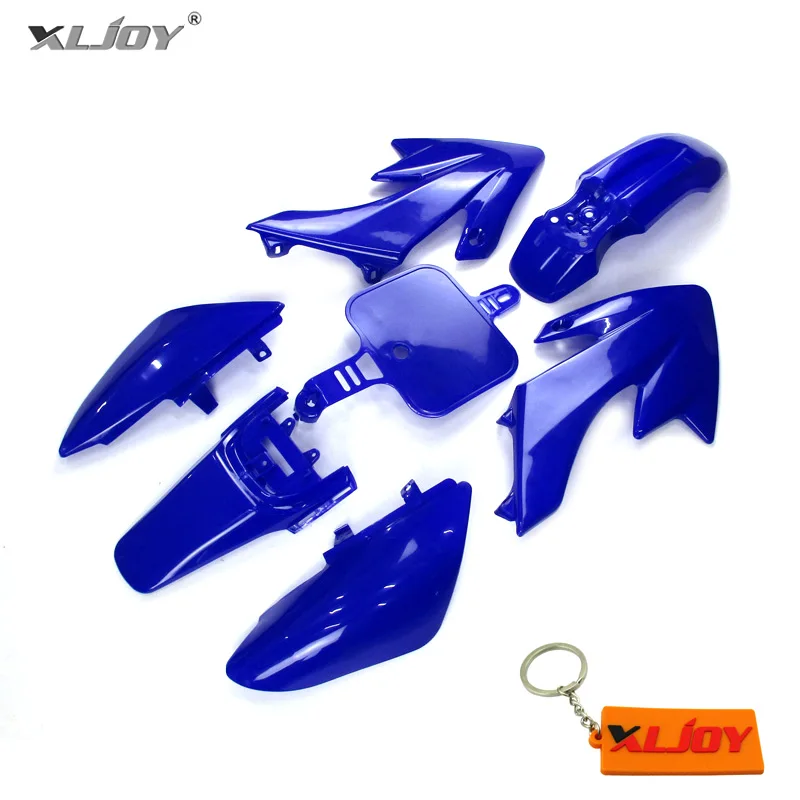 Blue Plastic Fairing Fender Kit For SSR Piranha Honda XR50 CRF50 50cc 70cc 90cc 110cc 125cc 140cc 150cc 160cc Pit Dirt Bike