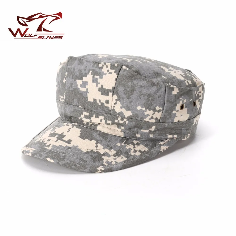 Fan dell\'esercito cappellini Multicam all\'aperto per uomo cappelli tattici da allenamento militare, cappello da pesca berretto ottagonale parasole