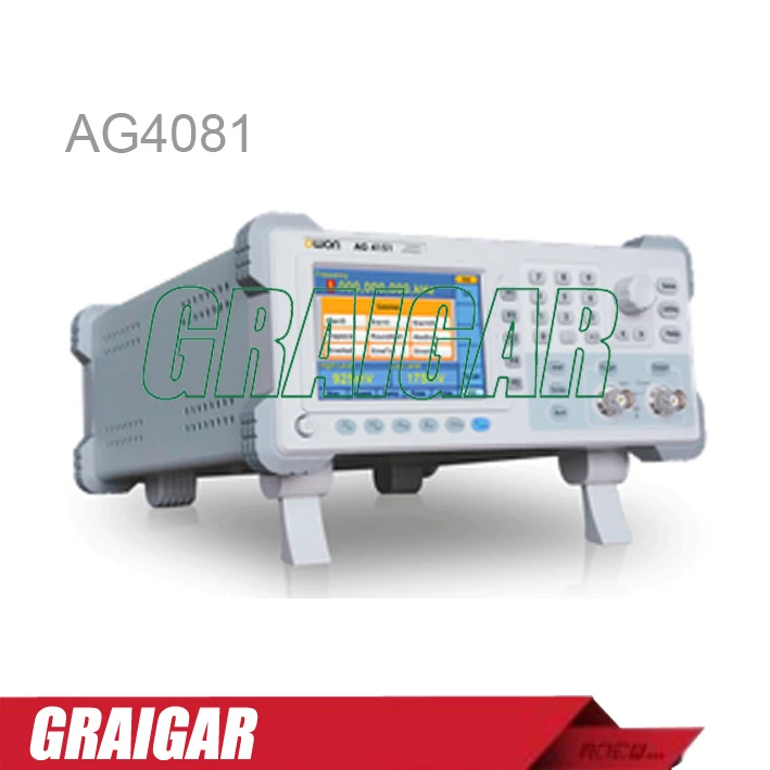 OWON AG4081 Single-channel Arbitrary Waveform Generator 4 inch high resolution TFT LCD 80MHZ Bandwidth and 400MSa/S Sample Rate