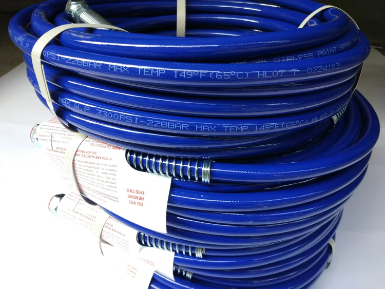 Professional Qulity  High pressure hose  BSP 3300Psi, airless paint sprayer spare part paint sprayer hose paint sprayer