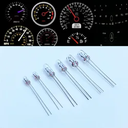 10 pcs T3 T4.2 T4.7 T5 car dashboard light instrument automobile door Wedge Gauge reading lamp bulb 12V-14V Car Styling