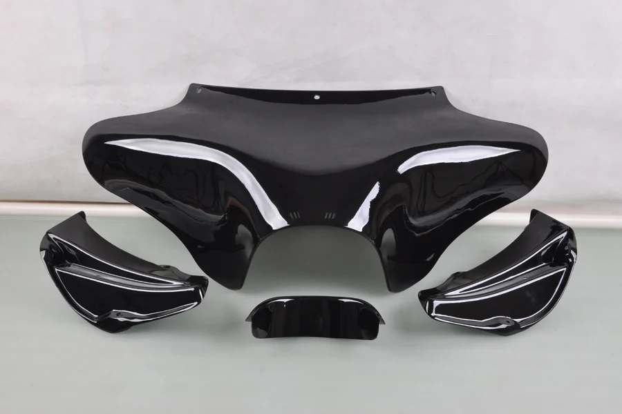 MOTO For Yamaha V-star 1100 00-09 650 Classic 98-10 Black Front Batwing Fairing [DD91]