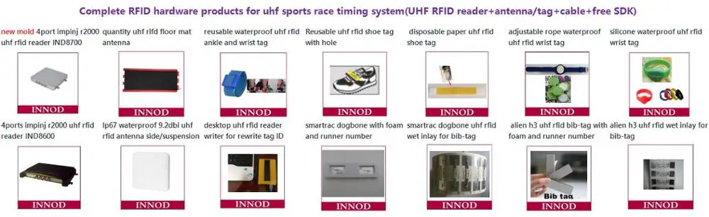 

professional uhf rfid supplier timing chip raceresult RFID race timing systems 860-960mhz only for difference payment