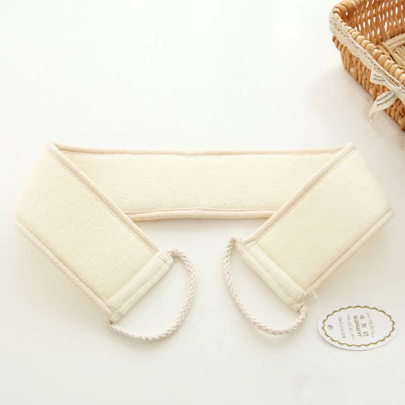 1 Pcs Unisex Morbida La Cura della pelle Esfoliante Loofah Spugna Back Strap Bagno Doccia Massaggio Del Corpo Spa di Pulizia Scrubber Spazzola per