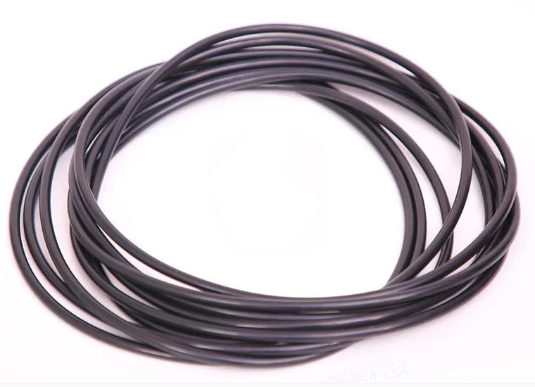 

40pcs 1mm Wire diameter black Nitrile Butadiene Rubber NBR ring waterproof insulation rubber band 10mm-14mm Outer diameter