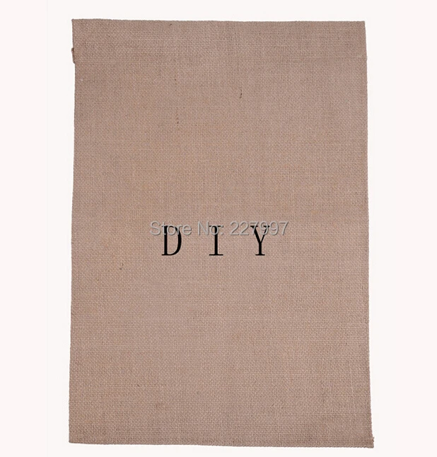 50pcs Jute Burlap Garden Flags W/12*H/18 Inch H Liene Yard Hanging Flag House Decoration Printed Pattern Portable Banner Ads