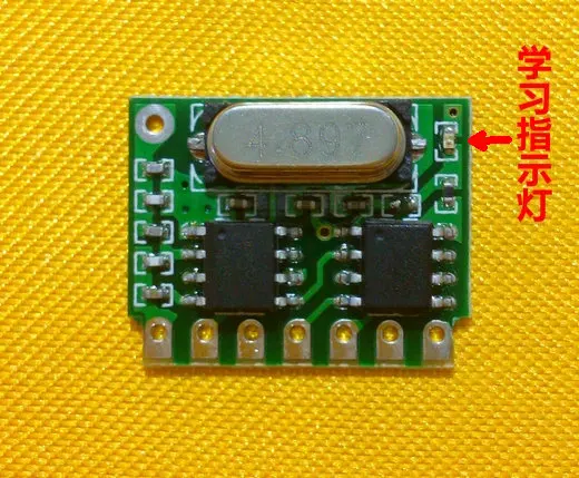 

315MHz Button Learning Receiving and Decoding Module TYJM01T-K Supports PT2272-T4 Self-locking Mode