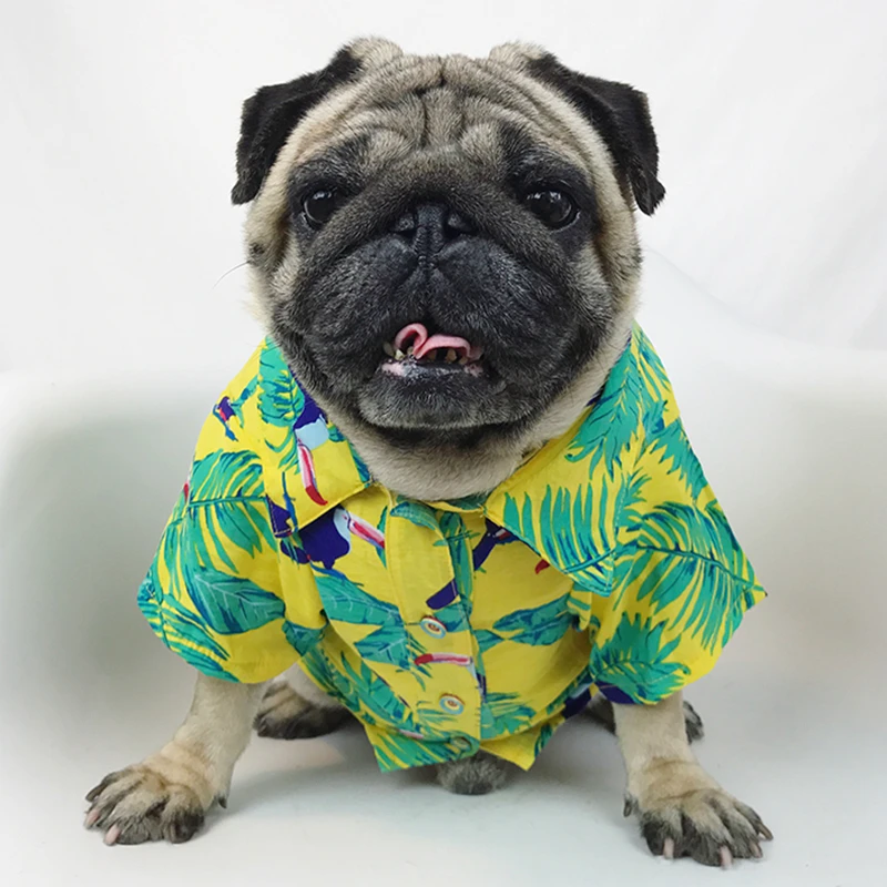 [MPK Store] Hawaiian Shirt for Dogs, Tropical Dog Shirt, Summer Dog Costume